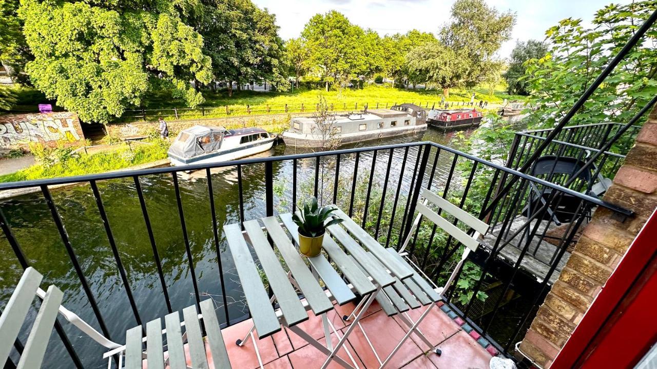 Amazing Location - City Of London- 2 Bedroom Stunning Canal View House With Private Garden,Parking & Balcony المظهر الخارجي الصورة